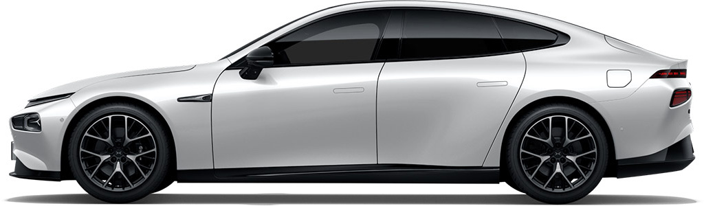 Xpeng P7 Bílá Arctic