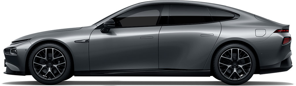 Xpeng P7 Šedá Space